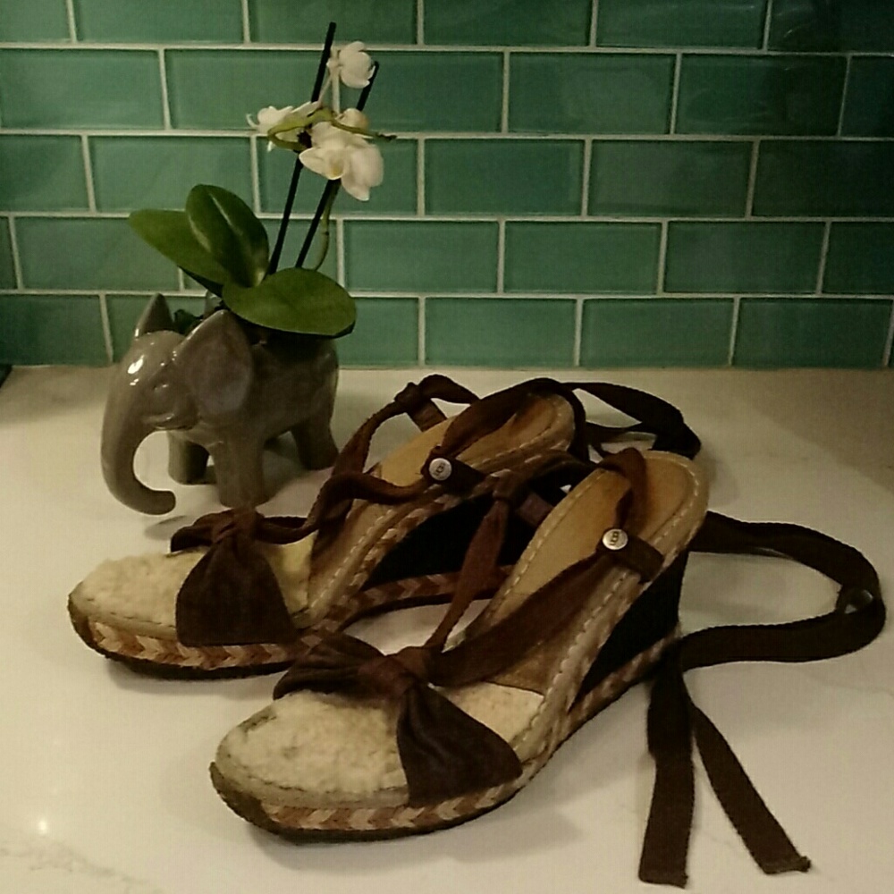 🇦🇺 Ugg Amelie Espadrille Wedge Shoes 🇦🇺